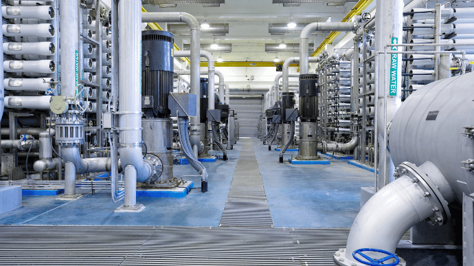 Components, and potential bacterial contamination considerations for water utilities Water distribution system